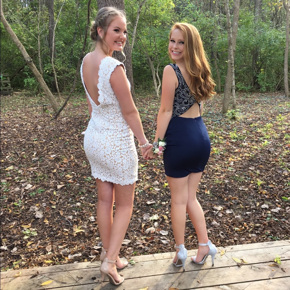 Mini Dress - navy blue - Picture 4 of 4